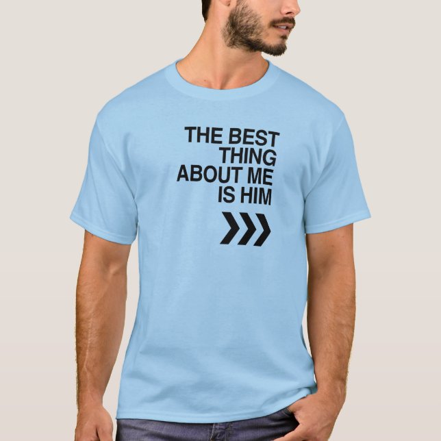 Camiseta La MEJOR COSA SOBRE MÍ ES ÉL LEFT.png (Anverso)