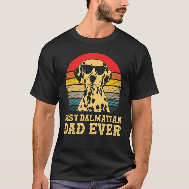 Camiseta La mejor cosecha retro de perro de Dalmacia (Anverso)