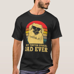 Camiseta La mejor cosecha retro de perro del español tibeta