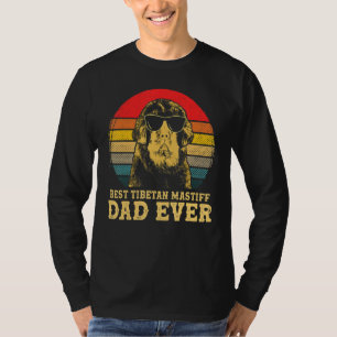 Camiseta La mejor cosecha tibetana de mastiff Dad