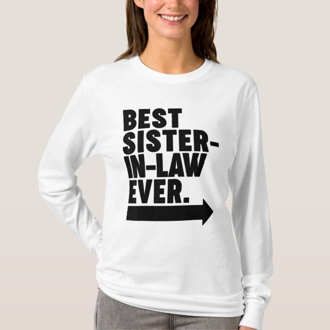 Camiseta La mejor cuñada de la historia (Anverso)