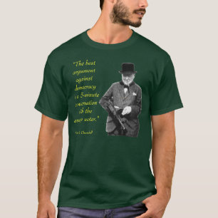 Camiseta La mejor discusión contra democracia…