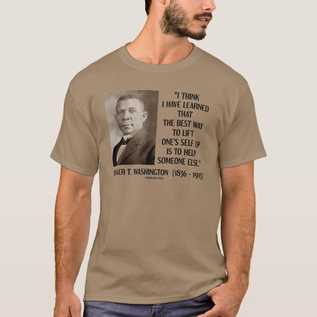 Camiseta La mejor elevación de la manera del Booker T. (Anverso)
