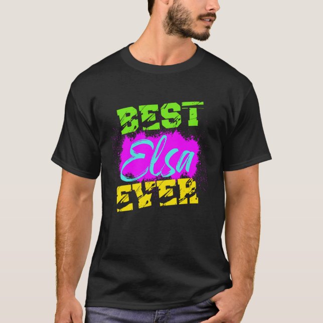 Camiseta La mejor Elsa de todas (Anverso)