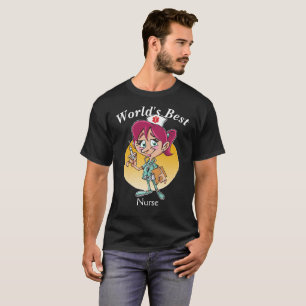 Camiseta La mejor enfermera del mundo