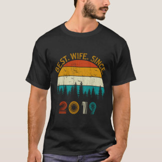 Camiseta La Mejor Esposa De Las Mujeres Si Es De Pino Vinta