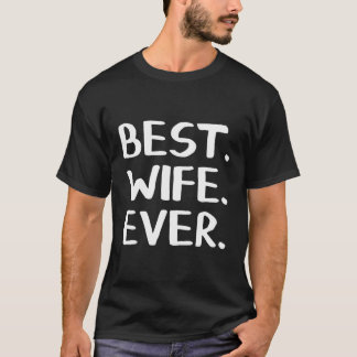 Camiseta La mejor esposa de todos