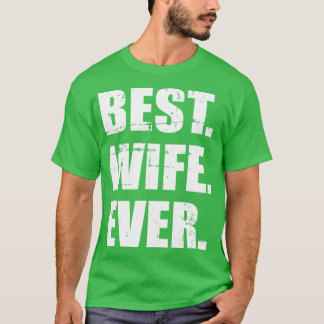 Camiseta La mejor esposa del mundo