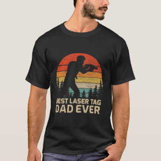 Camiseta La Mejor Etiqueta Láser Que Papá Ha Tenido El Día