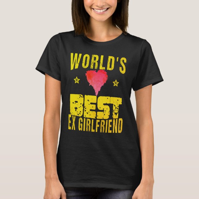 Camiseta La mejor ex novia del mundo (Anverso)
