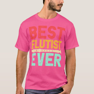 Camiseta La mejor flautista de instrumentos de banda de mar