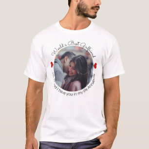 Camiseta La mejor foto del Personalizado de la ronda de nov