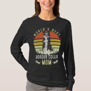 Camiseta La mejor frontera del mundo: Perro de mamá, collie