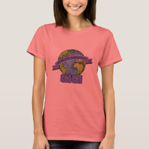 Camiseta La mejor Gigi del mundo