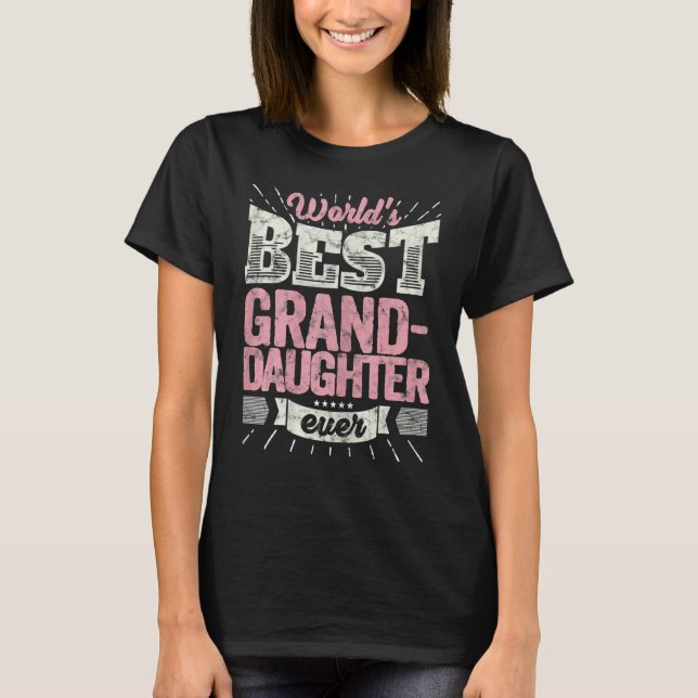 Camiseta La mejor gran hija del mundo (Anverso)