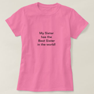 Camiseta la mejor hermana