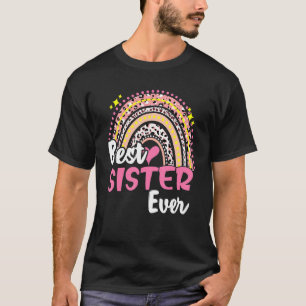 Camiseta La mejor hermana de la divertida madre arcoiris de