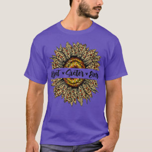 Camiseta La mejor hermana de la hermana del girasol Gif Día