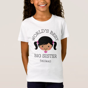 Camiseta La mejor hermana grande de los mundos