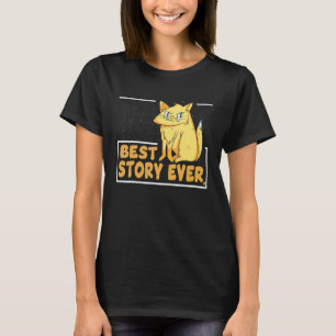 Camiseta La mejor historia jamás Grumpy Cat con café Mala C