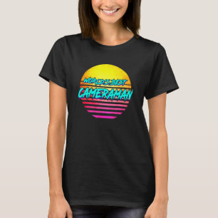 Camiseta La mejor idea de operador de cámara del mundo