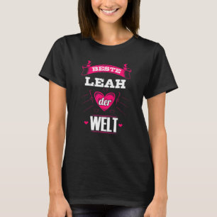 Camiseta La Mejor Leah Del Mundo 1