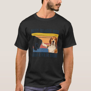 Camiseta La mejor madre beagle del perro madre del perro