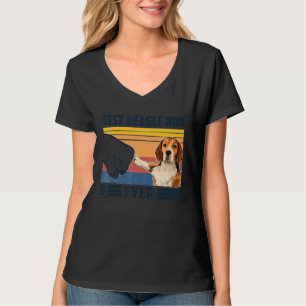 Camiseta La mejor madre beagle del perro madre del perro