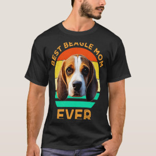 Camiseta La mejor madre beagle que alguna vez fue perro bea