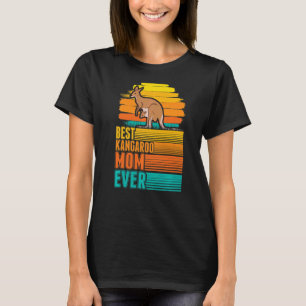 Camiseta La mejor madre canguro jamás madre canguro