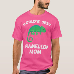Camiseta La Mejor Madre Chameleon Del Mundo Propietaria De 