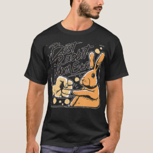 Camiseta La mejor madre conejo jamás orgullosa Mascota Bunn