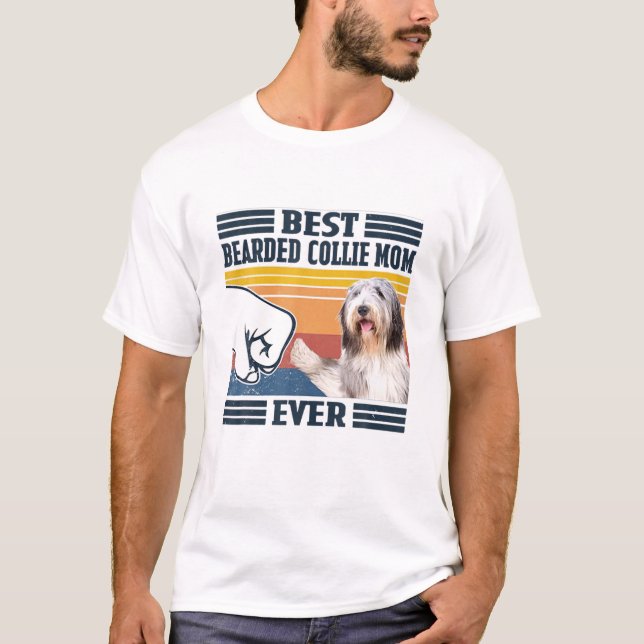 Camiseta La mejor madre de Collie, una madre de perro diver (Anverso)