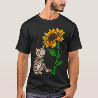 Camiseta La mejor madre de gatos del mundo del girasol: Día