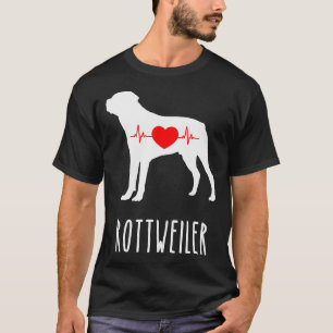 Camiseta La mejor madre de los perros de la raza Rottweiler
