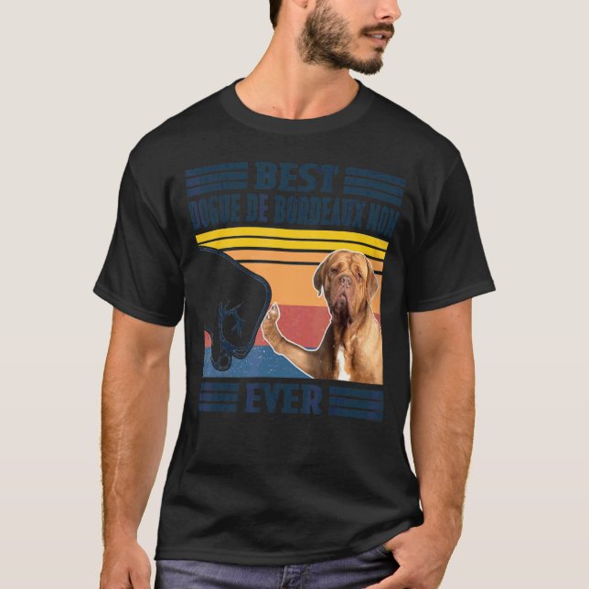 Camiseta La mejor madre de perro de Burdeos jamás (Anverso)