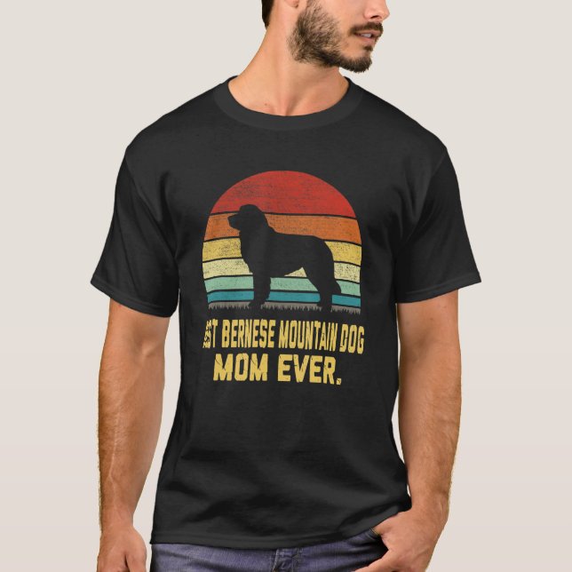 Camiseta La mejor madre de perro de montaña de Bernese de l (Anverso)