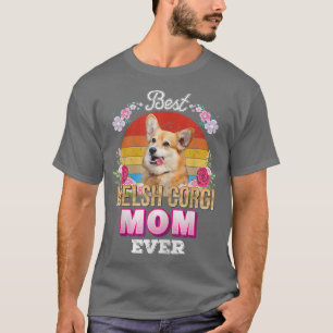 Camiseta La mejor madre de perro de todos los galeses Corgi