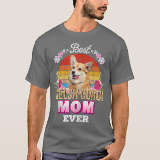 Camiseta La mejor madre de perro de todos los galeses Corgi