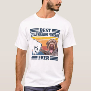Camiseta La mejor madre de punteros con cabello alámbrico a