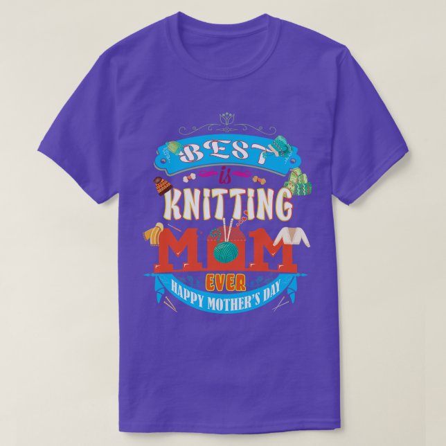 Camiseta La mejor madre de punto de la historia (Diseño del anverso)