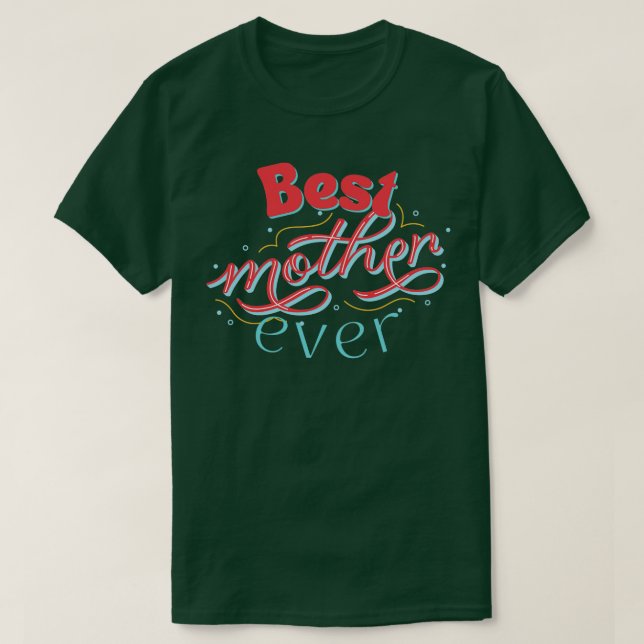 Camiseta La mejor madre de punto de la historia 276 (Diseño del anverso)