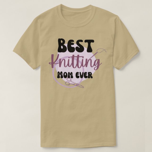 Camiseta La mejor madre de punto de la historia 368 (Diseño del anverso)