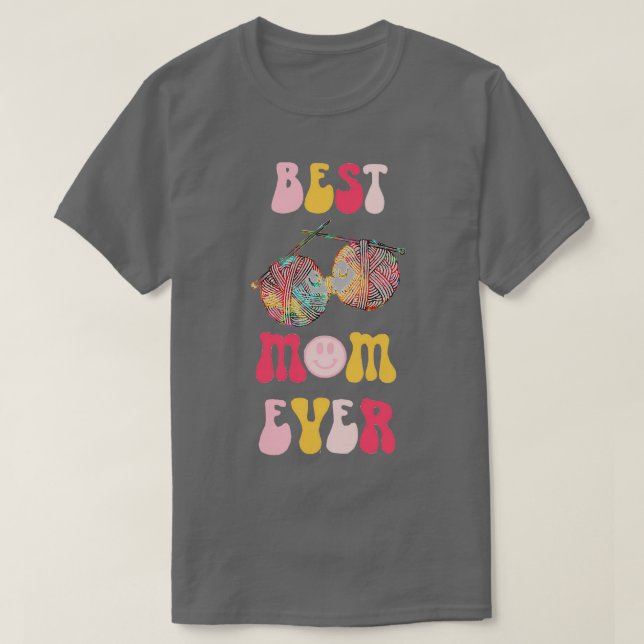 Camiseta La mejor madre de punto de la historia 370 (Diseño del anverso)
