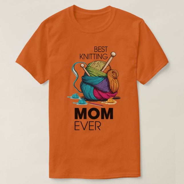 Camiseta La mejor madre de punto de la historia 497 (Diseño del anverso)