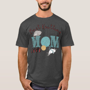 Camiseta La mejor madre de punto que juega con gatos divert