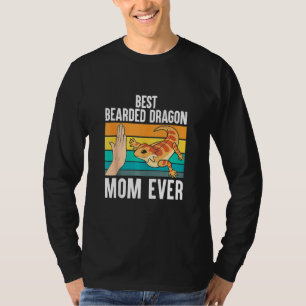 Camiseta La mejor madre del dragón barbudo Lizard Lady Moth