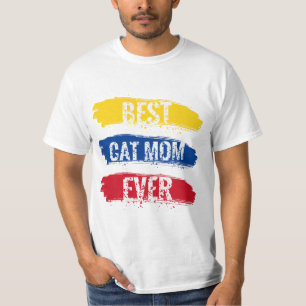 Camiseta La mejor madre del gato del mundo