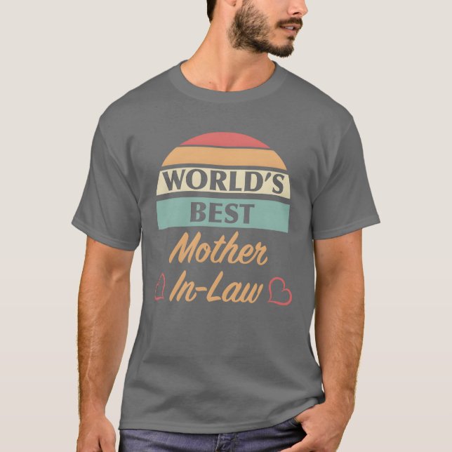 Camiseta La mejor madre del mundo en derecho divertido (Anverso)