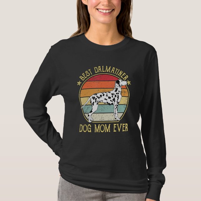 Camiseta La mejor madre del perro de Dalmacia (Anverso)